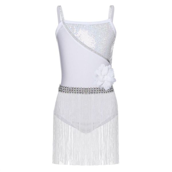 msemis girls sequin sleeveless latin dance dress kids white dress ballroom rumba salsa tango tassel fringe dance costumes, Black;red
msemis girls sequin sleeveless latin dance dress kids white dress ballroom rumba salsa tango tassel fringe dance costumes, Black;red