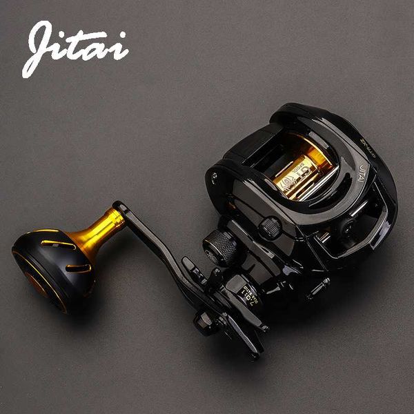 jitai baitcasting fishing reel dual brake system 8kg carbon fiber drag 7.0:1 high speed cnc extended handle knob reel fishing
jitai baitcasting fishing reel dual brake system 8kg carbon fiber drag 7.0:1 high speed cnc extended handle knob reel fishing