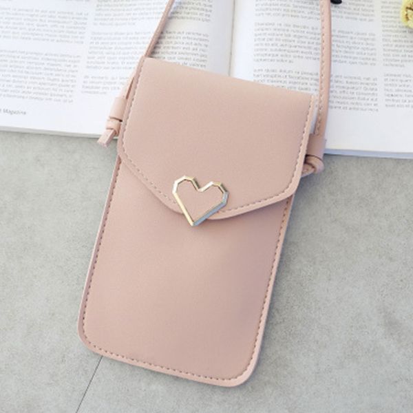 women outdoor crossbody bag heart-shaped decorative transparent mobile phone small gift pu leather daily convenient touch screen
women outdoor crossbody bag heart-shaped decorative transparent mobile phone small gift pu leather daily convenient touch screen