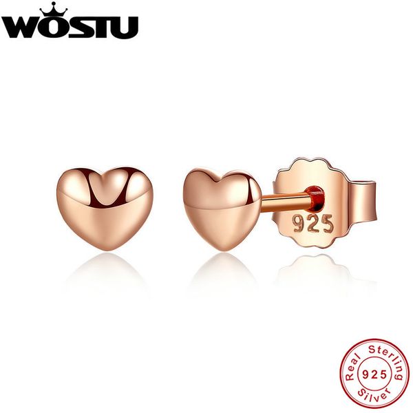 real 100% 925 sterling silver & rose gold color petite hearts stud earrings for women female authentic original jewelry xchs440, Golden;silver
real 100% 925 sterling silver & rose gold color petite hearts stud earrings for women female authentic original jewelry xchs440, Golden;silver
