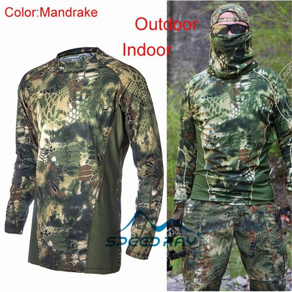 kryptek camouflage tactics hunting clothes air softs ports t-shirt tactical sniper suit paintball wargame gear, Gray;blue
kryptek camouflage tactics hunting clothes air softs ports t-shirt tactical sniper suit paintball wargame gear, Gray;blue