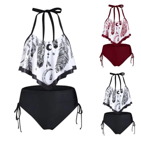 bikinis set swimwear swimsuit women's swimming suit bikini 2021 women bathing ruffled with high waisted bottom beachwear
bikinis set swimwear swimsuit women's swimming suit bikini 2021 women bathing ruffled with high waisted bottom beachwear