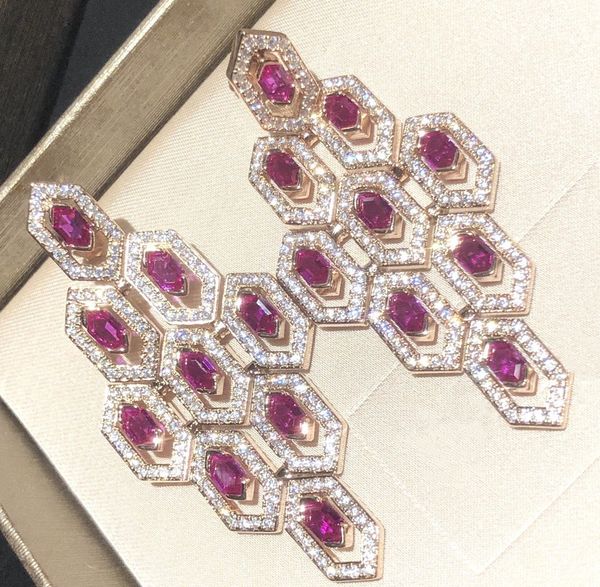 dangle & chandelier women diamond ruby earrings classic party sub-gold material gold plated s925 sterling silver post fine jewelry
dangle & chandelier women diamond ruby earrings classic party sub-gold material gold plated s925 sterling silver post fine jewelry
