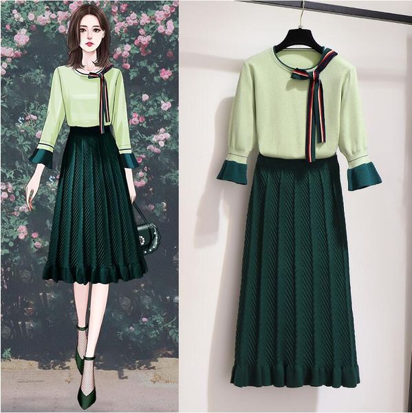european autumn long sleeve elegant clothing spring 2020 new women french retro jacket + skirt knitting suits long 2 pieces set, White
european autumn long sleeve elegant clothing spring 2020 new women french retro jacket + skirt knitting suits long 2 pieces set, White