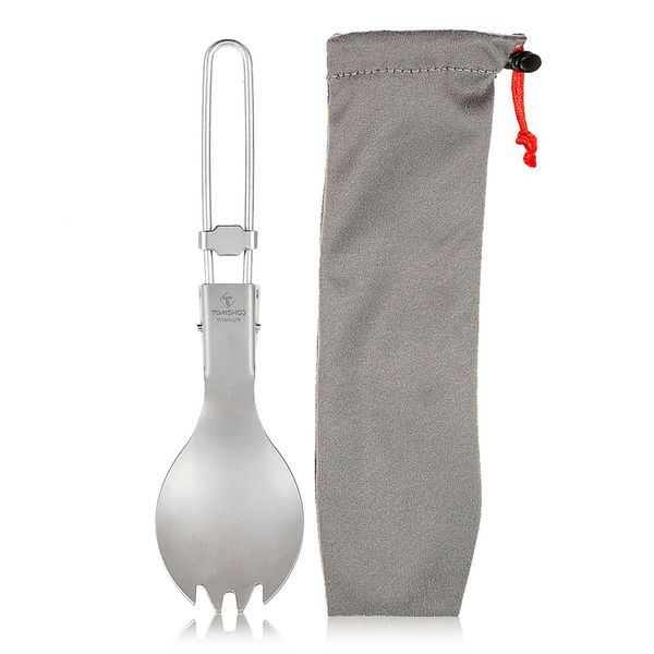 tomshoo outdoor camping tableware titanium spoon fork 2-in-1 folding hiking backpacking picnic utensil spoon fork
tomshoo outdoor camping tableware titanium spoon fork 2-in-1 folding hiking backpacking picnic utensil spoon fork