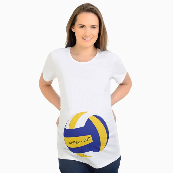 volleyball on print maternity shirt pregnant premama clothes pregnancy t shirt mom to be vetement grossesse roupa gestante, White
volleyball on print maternity shirt pregnant premama clothes pregnancy t shirt mom to be vetement grossesse roupa gestante, White