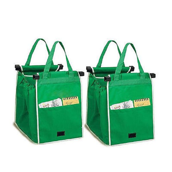 foldable tote handbag reusable large storage bags trolley clip-to-cart grocery shopping bags new
foldable tote handbag reusable large storage bags trolley clip-to-cart grocery shopping bags new