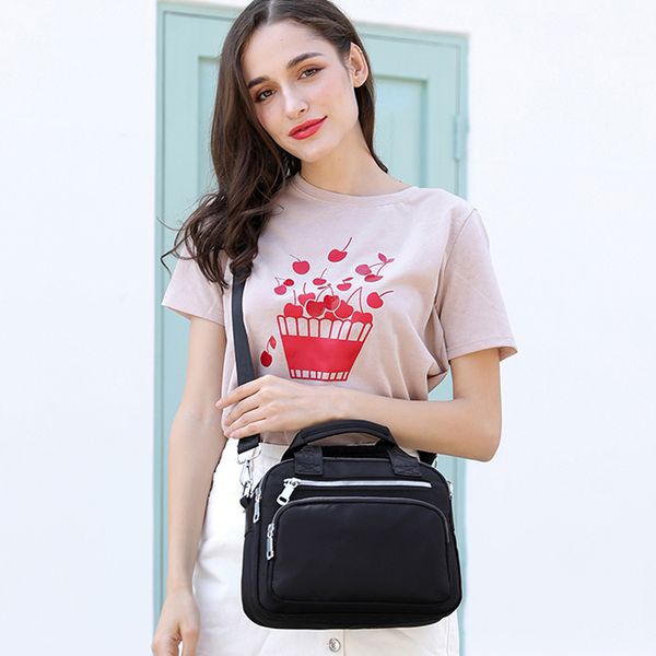 women crossbody bag solid color lportable nylon cloth lightweight multi-fold large capacity handbag diagonal shoulder bag 2020
women crossbody bag solid color lportable nylon cloth lightweight multi-fold large capacity handbag diagonal shoulder bag 2020