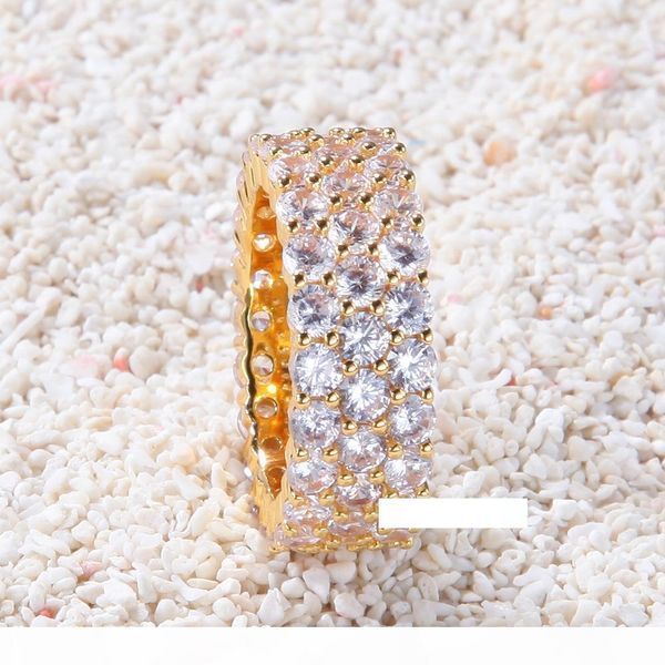 hip hop bling mens женщин ювелирные изделия кольца золото серебро три роу циркон diamond обручальных iced out кольца, Silver
hip hop bling mens женщин ювелирные изделия кольца золото серебро три роу циркон diamond обручальных iced out кольца, Silver