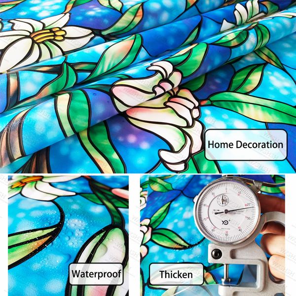 multi-size self-adhesive blue floral home decoration window glass film, electrostatic adsorption tinted privacy glass stickers
multi-size self-adhesive blue floral home decoration window glass film, electrostatic adsorption tinted privacy glass stickers