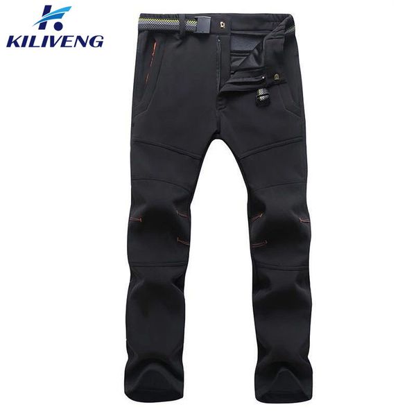 2020 winter men pants fleece inside waterproof hiking trousers camping climbing fishing trekking softshell pants, Black;green
2020 winter men pants fleece inside waterproof hiking trousers camping climbing fishing trekking softshell pants, Black;green