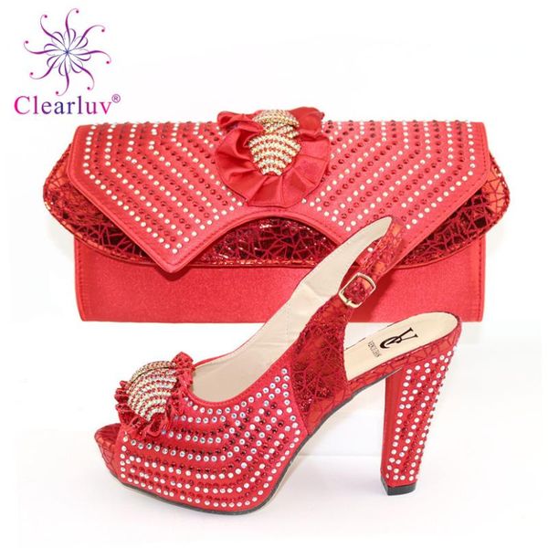 new arrival comfortable high heels shoes and bags set decoration with rhinestone woman shoes and bag set for party, Black
new arrival comfortable high heels shoes and bags set decoration with rhinestone woman shoes and bag set for party, Black
