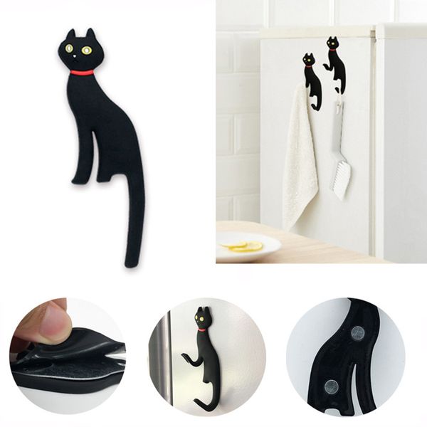 1pcs creative fridge magnet hook cute cat wall mount key holder cartoon animal artistic refrigerator magnetic sticker home decor
1pcs creative fridge magnet hook cute cat wall mount key holder cartoon animal artistic refrigerator magnetic sticker home decor