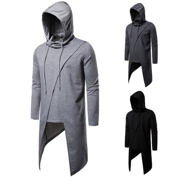 yw003 new fashion men's clothing irregular cap cover middle and long hoodies & sweatshirts, Black
yw003 new fashion men's clothing irregular cap cover middle and long hoodies & sweatshirts, Black