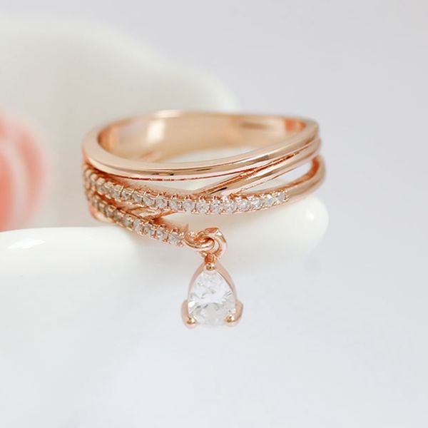 double-layer cross-drop zircon ring european and american micro-encrusted crystal engagement ring, Slivery;golden
double-layer cross-drop zircon ring european and american micro-encrusted crystal engagement ring, Slivery;golden