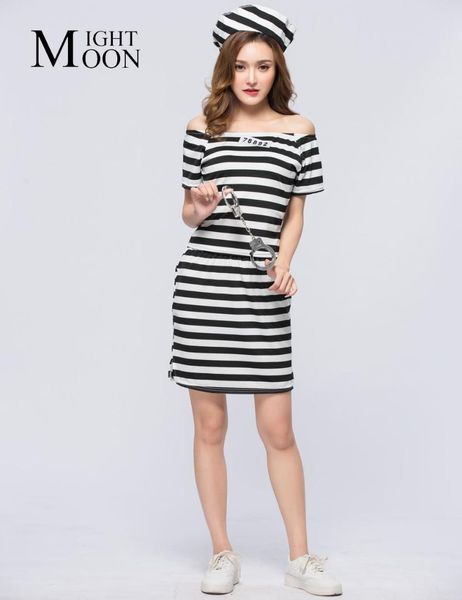 moonight women prisoner criminal costume cosplay party fancy dress mini skirt for female lady halloween costumes, Black;red
moonight women prisoner criminal costume cosplay party fancy dress mini skirt for female lady halloween costumes, Black;red