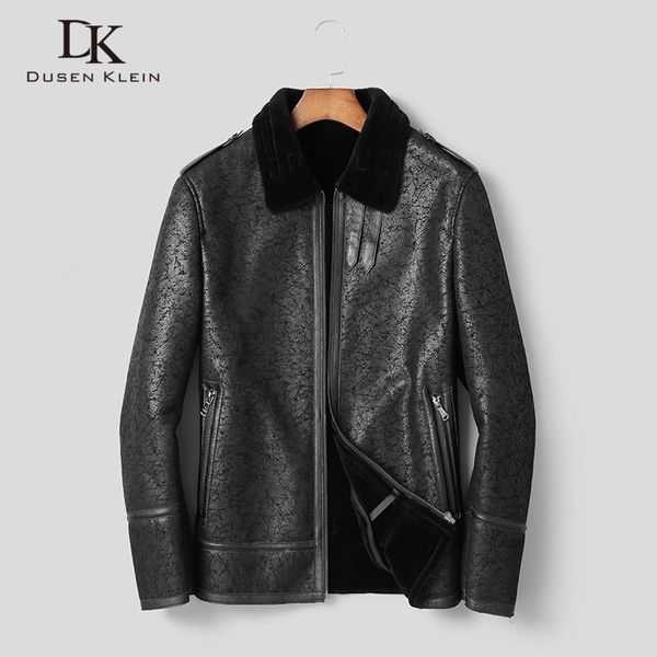 men shearling coats real sheepskin leather jackets winter warm wool coat 2019 new fur outerwear 19057-2, Black
men shearling coats real sheepskin leather jackets winter warm wool coat 2019 new fur outerwear 19057-2, Black