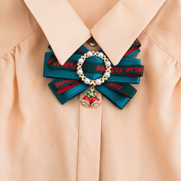 new recommend fashion christmas fabric bow brooches for women neck tie pins party wedding large ribbon brooch jewelry badge women, Gray 
new recommend fashion christmas fabric bow brooches for women neck tie pins party wedding large ribbon brooch jewelry badge women, Gray