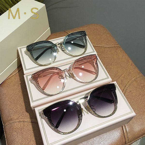 ms new sunglasses women oversized eyewear 2019 gradient brown pink rimless sun glasses for female gift brand designer uv400 y200420, White;black
ms new sunglasses women oversized eyewear 2019 gradient brown pink rimless sun glasses for female gift brand designer uv400 y200420, White;black
