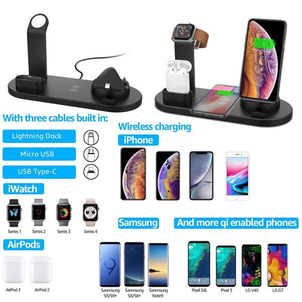3 in 1 wireless charger 15w dock holder for apple watch mounts stand for iphone xr//xs max/x/8 fast charger for airpods charging station
3 in 1 wireless charger 15w dock holder for apple watch mounts stand for iphone xr//xs max/x/8 fast charger for airpods charging station