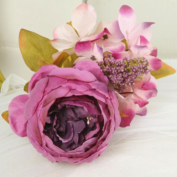 artificial bouquet 13 heads peony silk flowers leaf home wedding party home decor artificial flower
artificial bouquet 13 heads peony silk flowers leaf home wedding party home decor artificial flower