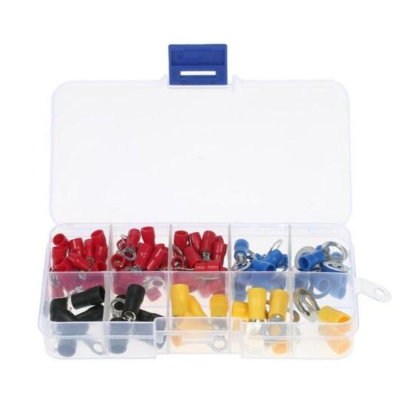 102pcs 10 kinds rv electrical ring terminal crimp connector kit set with box copper wire insulated cord pin end butt
102pcs 10 kinds rv electrical ring terminal crimp connector kit set with box copper wire insulated cord pin end butt
