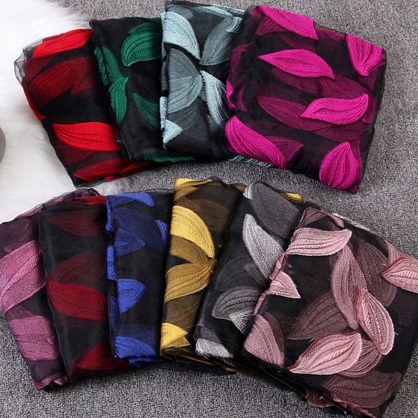 spring summer women girls leaves jacquard scarf shawls sunshade long beach scarves wraps 65x170cm
spring summer women girls leaves jacquard scarf shawls sunshade long beach scarves wraps 65x170cm