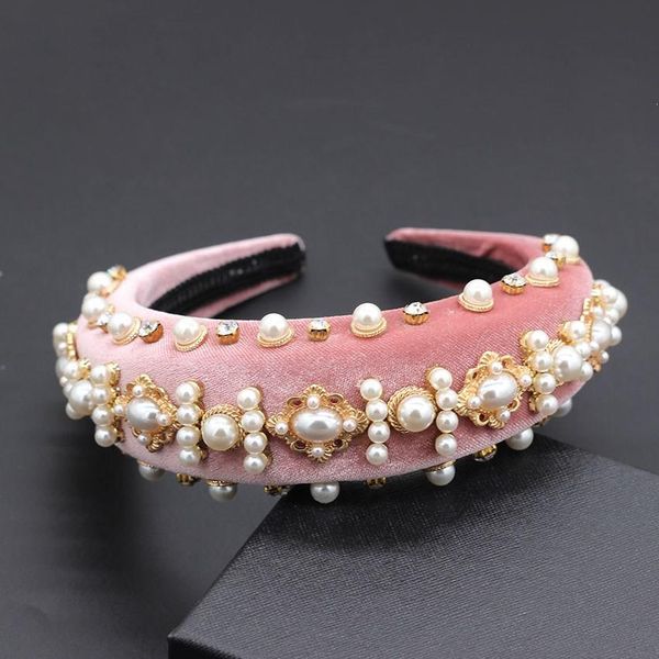 baroque luxury heavy work exaggerated wild temperament headband rhinestone pearl personality fashion headband, Golden;white
baroque luxury heavy work exaggerated wild temperament headband rhinestone pearl personality fashion headband, Golden;white