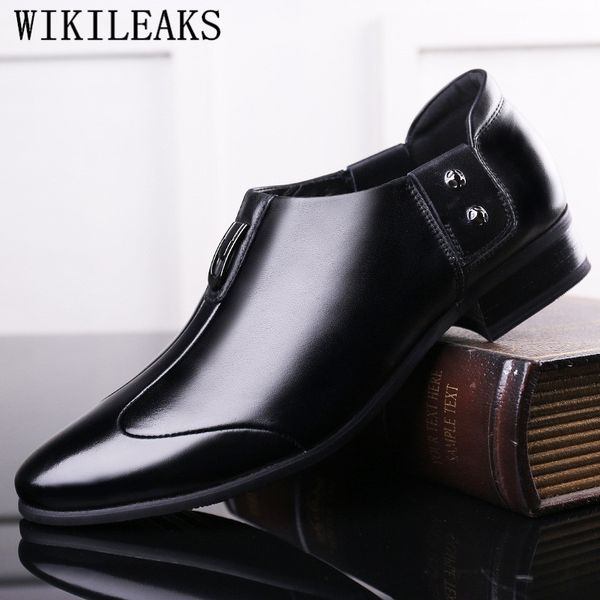 2019 fashion pointed toe dress shoes men loafers oxford shoes for men mariage wedding zapatos de hombre de vestir formal, Black
2019 fashion pointed toe dress shoes men loafers oxford shoes for men mariage wedding zapatos de hombre de vestir formal, Black