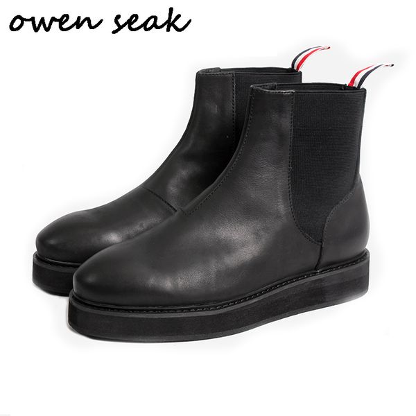 2020 owen seak men shoes high-ankle boots trainers genuine leather sneaker winter boots flat black shoes
2020 owen seak men shoes high-ankle boots trainers genuine leather sneaker winter boots flat black shoes