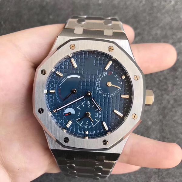 twa 26120 montre de luxe blue dial 41mmx 13.5mm 316l 2846 movement power reserve indicator function dual time zone designer watches, Slivery;brown
twa 26120 montre de luxe blue dial 41mmx 13.5mm 316l 2846 movement power reserve indicator function dual time zone designer watches, Slivery;brown
