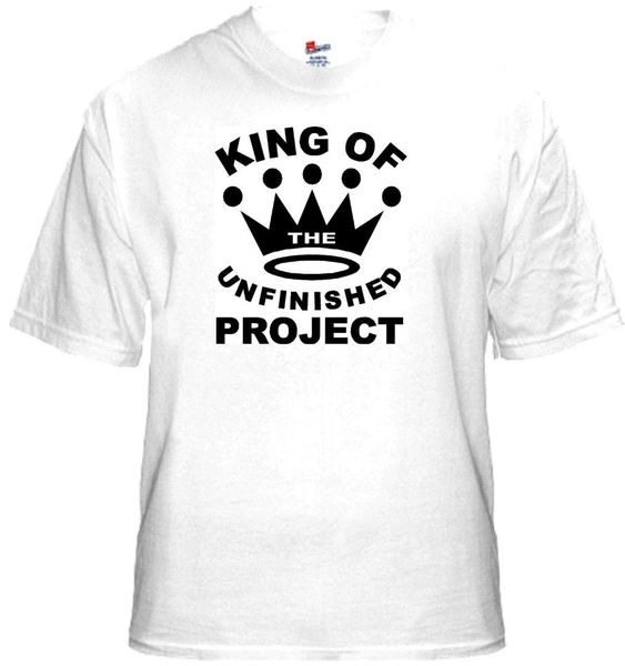 t shirt new king of the unfinished project quality 100% cotton tee shirt male hip hop funny tee shirts wholesale, White;black
t shirt new king of the unfinished project quality 100% cotton tee shirt male hip hop funny tee shirts wholesale, White;black