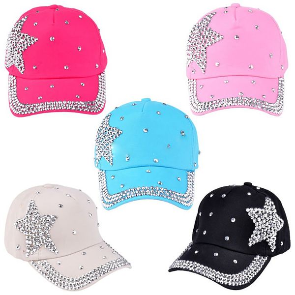 children fashion adjustable star rhinestones studded peaked cap glitter sparkly hat cotton baseball cap winter hat, Blue;gray
children fashion adjustable star rhinestones studded peaked cap glitter sparkly hat cotton baseball cap winter hat, Blue;gray