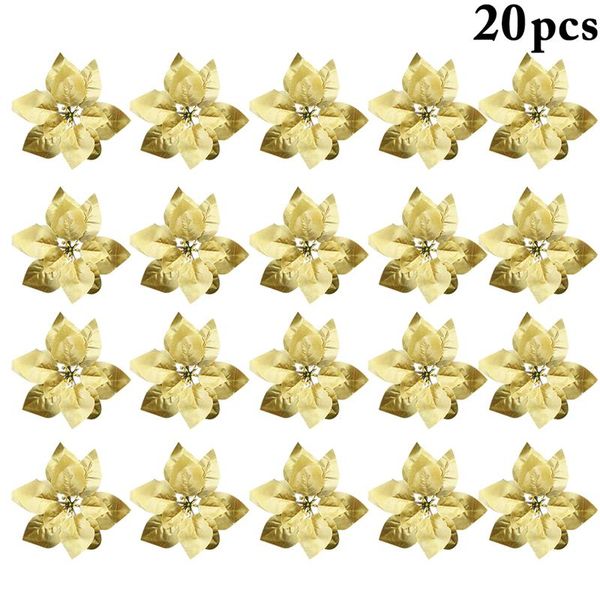 20pc fashion artificial flowers decor poinsettia fake flowers diy christmas tree home wedding decoration flower head christmas
20pc fashion artificial flowers decor poinsettia fake flowers diy christmas tree home wedding decoration flower head christmas
