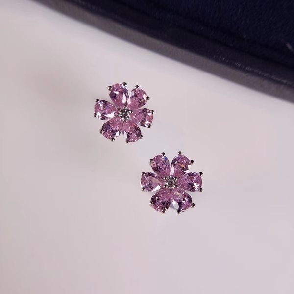 fashion-new plant flower series pink six-petal flower earrings female sterling silver gold-plated earrings suitable for sprin, Golden
fashion-new plant flower series pink six-petal flower earrings female sterling silver gold-plated earrings suitable for sprin, Golden