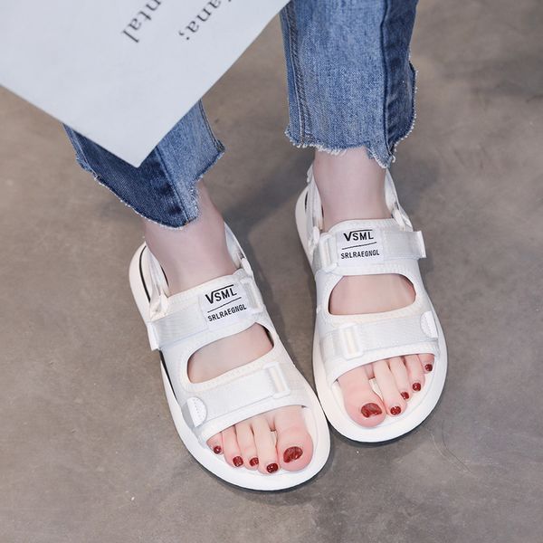 women sandals 2020 summer new open-toed sandals fashion breathable beach shoes ladies non-slip flat women sandalias, Black
women sandals 2020 summer new open-toed sandals fashion breathable beach shoes ladies non-slip flat women sandalias, Black
