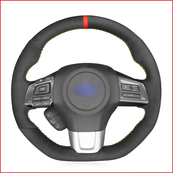 black suede hand sewing soft wrap car steering wheel cover for subaru wrx (sti) 2015-2019 levorg
black suede hand sewing soft wrap car steering wheel cover for subaru wrx (sti) 2015-2019 levorg