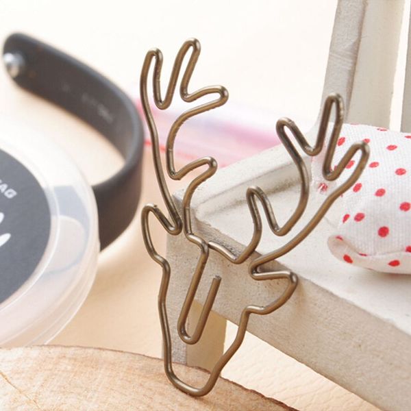 8pcs/box paper clips retro metal book clip mark antlers cute paper clips for office stationary reading decoration
8pcs/box paper clips retro metal book clip mark antlers cute paper clips for office stationary reading decoration