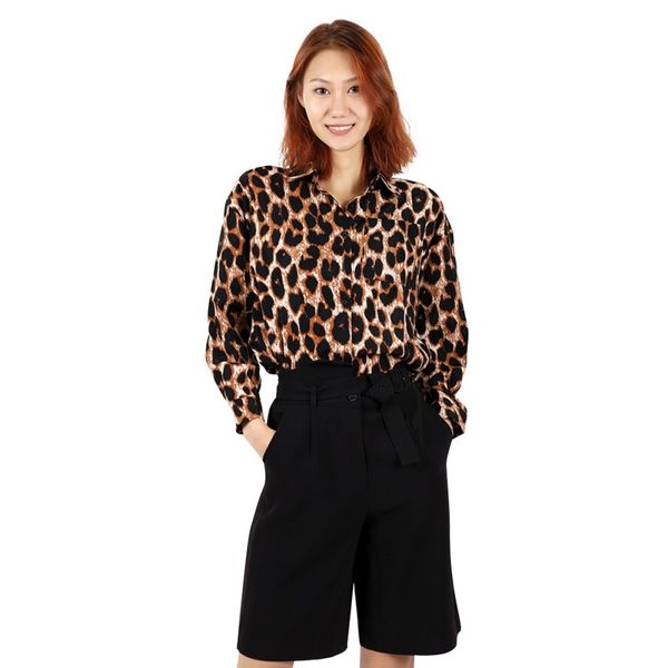 women's t-shirt cotton 200 kg clothing fat mm loose thin leopard long sleeve shirt camisetas mujer manga larga, White
women's t-shirt cotton 200 kg clothing fat mm loose thin leopard long sleeve shirt camisetas mujer manga larga, White