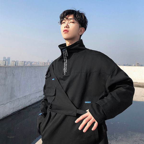 2019 spring and summer new korean version of the trend of long-sleeved solid color fashion casual hooded jacket windbreaker best, Black;brown
2019 spring and summer new korean version of the trend of long-sleeved solid color fashion casual hooded jacket windbreaker best, Black;brown