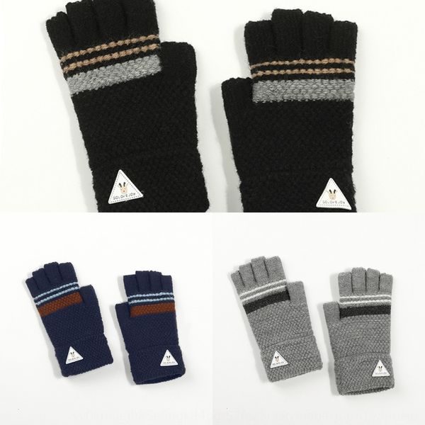l6skk children's half finger woolen knitting warm 6-12 years old male and female warm gloves wrist strap gloves students writing antie, White
l6skk children's half finger woolen knitting warm 6-12 years old male and female warm gloves wrist strap gloves students writing antie, White