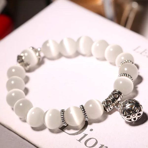 natural crystal opal beaded bracelets single circle transfer ball charm bracelet women jewelry 5 colors, Golden;silver
natural crystal opal beaded bracelets single circle transfer ball charm bracelet women jewelry 5 colors, Golden;silver