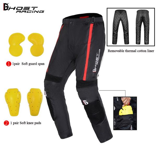 ghost racing motorcycle pants men's water resistant sports pants knee protector guards riding trousers protective gear
ghost racing motorcycle pants men's water resistant sports pants knee protector guards riding trousers protective gear