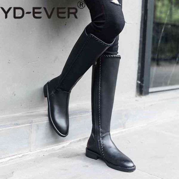 genuine leather stretch long boots med heel sewing gladiator women keep warm preppy style over-the-knee boots l16, Black
genuine leather stretch long boots med heel sewing gladiator women keep warm preppy style over-the-knee boots l16, Black