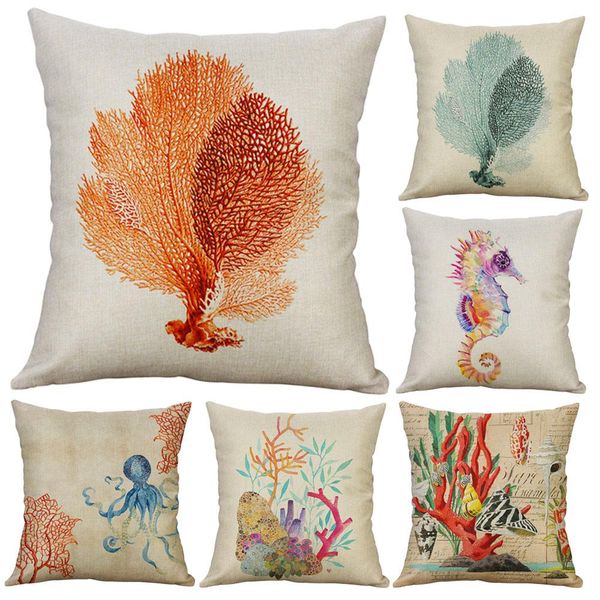 40# sea turtle/horse/starfish cotton linen cushion cover throw pillow case home sofa bed christmas decor
40# sea turtle/horse/starfish cotton linen cushion cover throw pillow case home sofa bed christmas decor