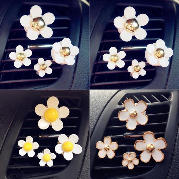 4pcs daisy flower car air outlet fragrance perfume clip car air freshener diffuser accessories perfumes styling
4pcs daisy flower car air outlet fragrance perfume clip car air freshener diffuser accessories perfumes styling