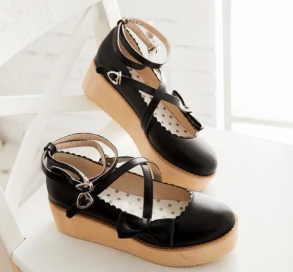 2018 women's shoes in spring and autumn with new style flat bottom round head thick bottom, Black
2018 women's shoes in spring and autumn with new style flat bottom round head thick bottom, Black