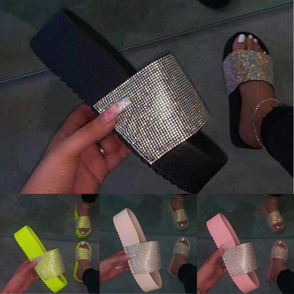 rhinestone women slipper flip flops summer slides women shoe crystal diamond bling beach slides sandal casual shoes slip on 4.28, Black
rhinestone women slipper flip flops summer slides women shoe crystal diamond bling beach slides sandal casual shoes slip on 4.28, Black
