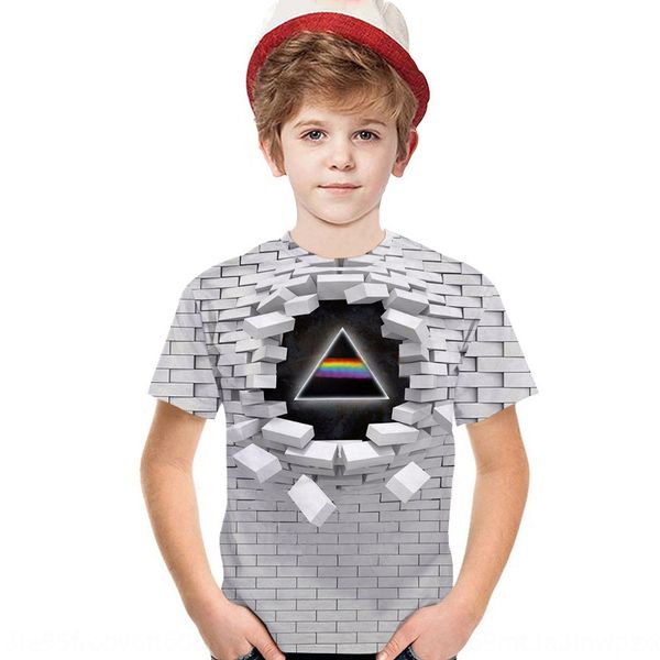 rfj6b creative wall 3d printing short-sleeved fashion brand children's t-shirt clothing clothing creative wall 3d printing children, Blue
rfj6b creative wall 3d printing short-sleeved fashion brand children's t-shirt clothing clothing creative wall 3d printing children, Blue