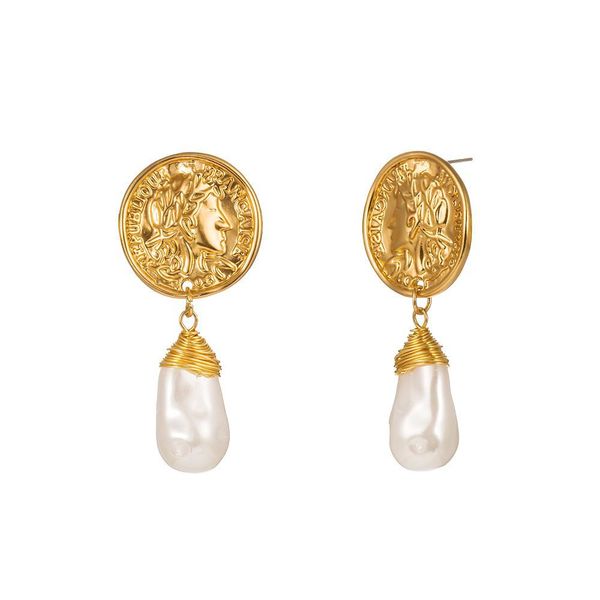 european and american style personality alloy pattern ear pin white pearl ear drop fashion hundred matching fine ladies earrings, Silver
european and american style personality alloy pattern ear pin white pearl ear drop fashion hundred matching fine ladies earrings, Silver